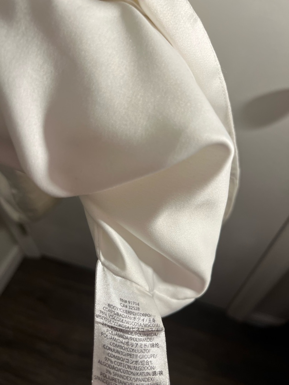 Armani Exchange Cream Textured Sleeveless Dress - Picture 3 of 13